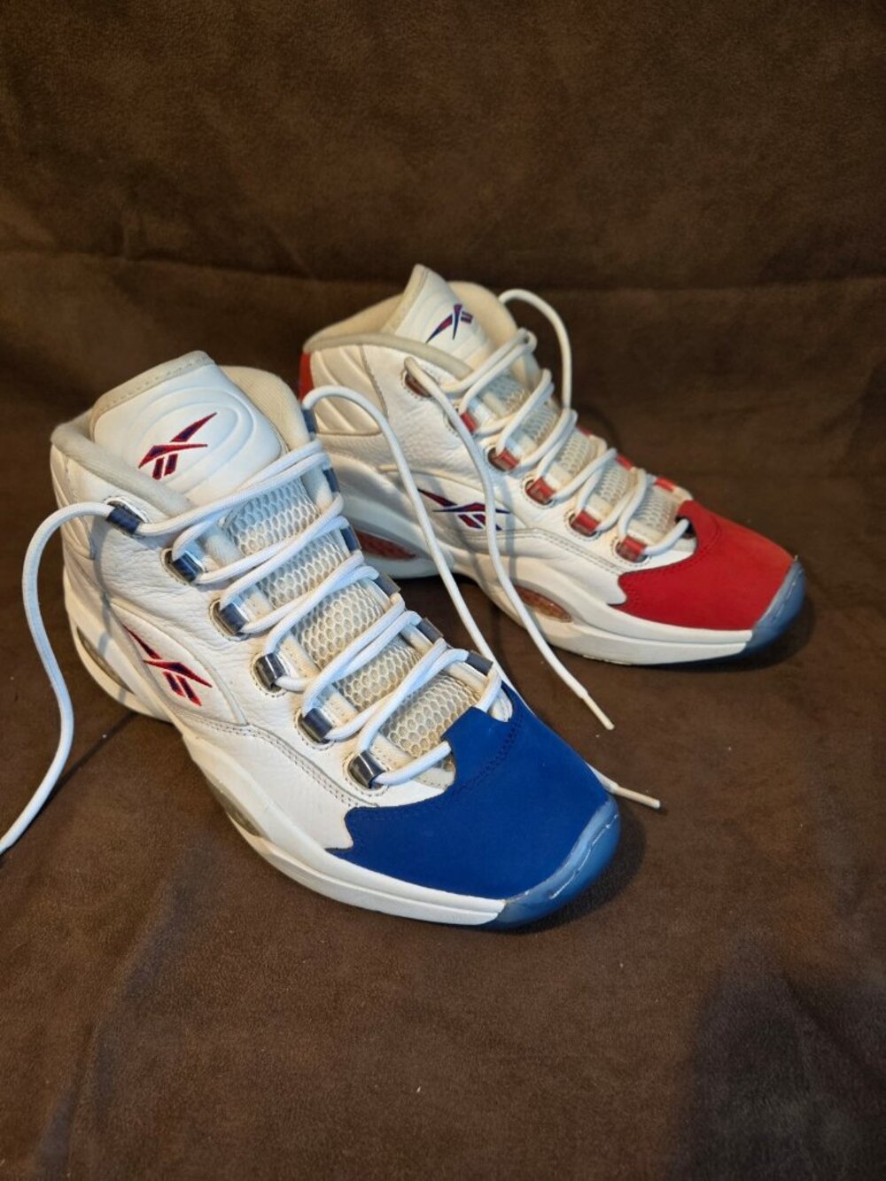 Reebok Question Mid "Double Cross, Mens 10